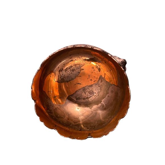 Vintage SILVER PLATED MONTEITH BOWL LION'S HEAD Japane Made - Picture 4 of 6